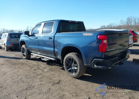 2021 Chevrolet Silverado 1500 4Wd Short Bed Lt Trail Boss from USA, damaged, VIN 1GCPYFED2MZ392745